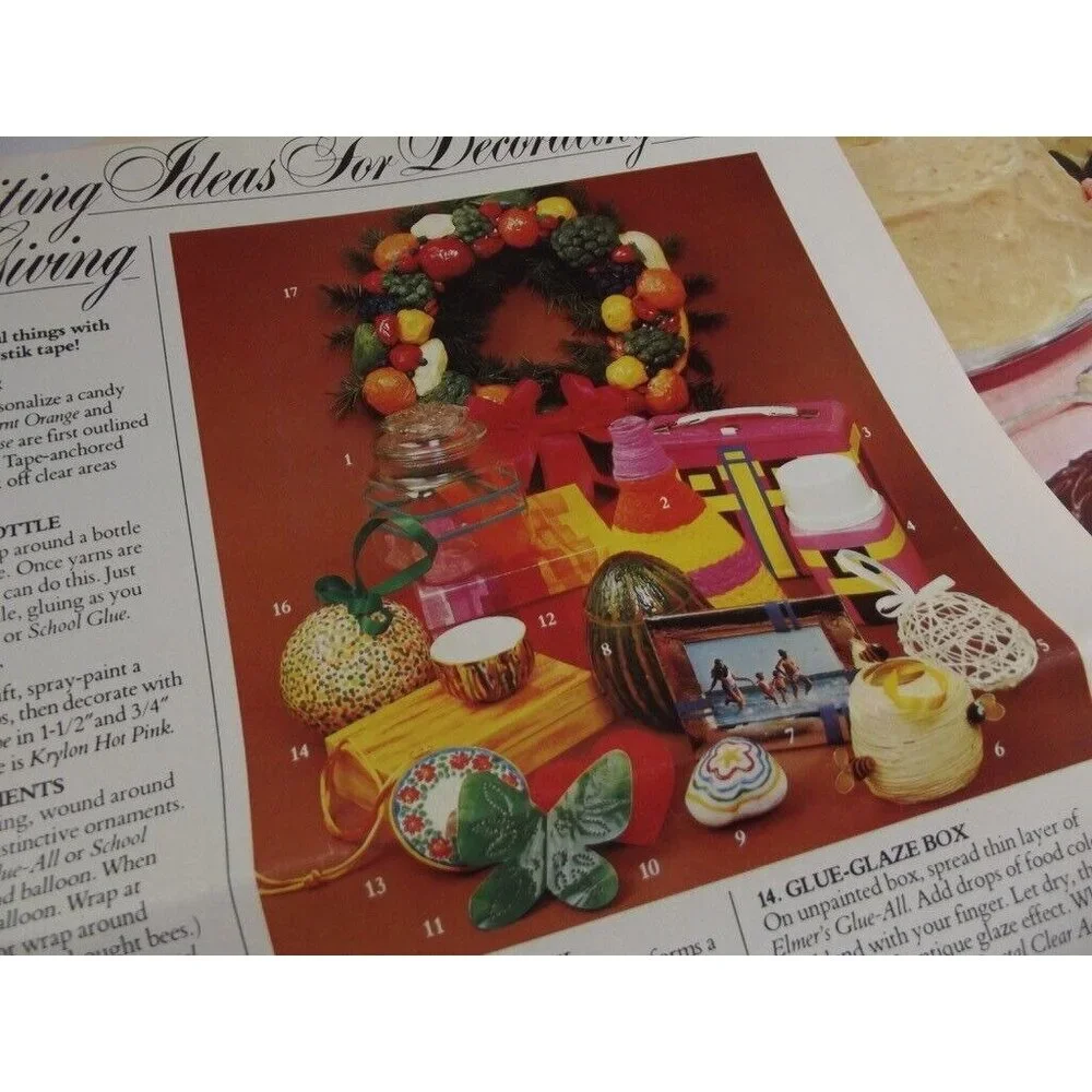 Vtg1977 Borden Home for The Holidays Cookbook Recipes Cook Book Magazine booklet